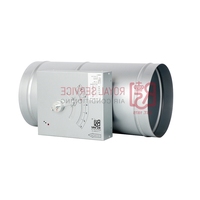 Outils de CVC Amortisseur de conduit rond à arrêt mécanique, débit d'air constant, contrôle du volume, cercle, amortisseur pour systèmes de CVC