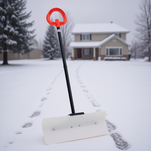 Pelle à neige 24 pouces en plastique robuste avec poignée ergonomique pour le déneigement des allées - Product Image 2