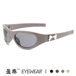 Y2K Bow Sunglasses For Women UV400 PC <b>Frame</b> Class 2 Sunshades - Product Image 5