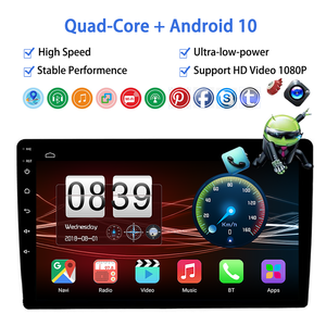 Giá tốt nhất Android 2 DIN Car DVD Player 9 inch 1 + 16/2 + 32GB màn hình cảm ứng đài phát thanh xe GPS navigation với Carplay - Product Image 3