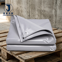 Bâche en polyester PVC 1000 g/m² JX Grey, prix usine, vente en gros, bâche PVC imperméable pour couverture d'entrepôt