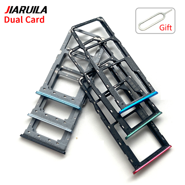 For Oppo for Realme 9 Pro C3 C15 C31 Sim Card Slot Tray Dual SIM Card Tray Holder Adapter Spare Components Replacement Parts