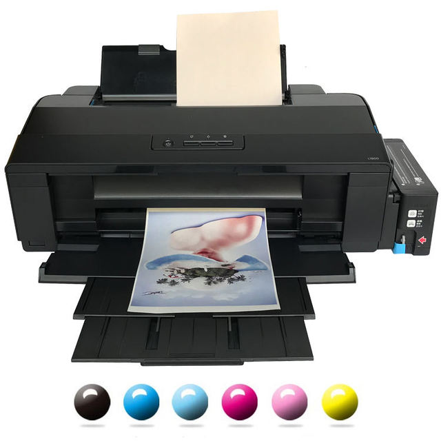 A3 Model Photo Printer Sublimation Printer A3+ Inkjet Printer Original New 6 Color for EPS L1800 Provided Sublimation Ink 26