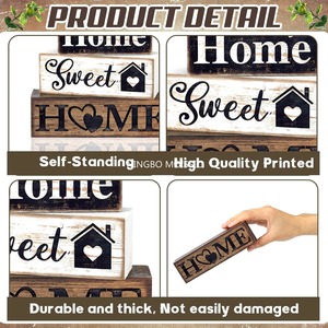 4 Pieces Modern Wood Snowflake Set for Anniversary Tiered Tray and <b>Winter</b> <b>Decor</b> Made in China - Product Image 4