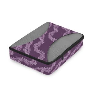 Juego de 4 Cubos de Compresión con Estampado Hawaiano de Puakenikeni, Organizadores de Equipaje para Viaje - Product Image 2