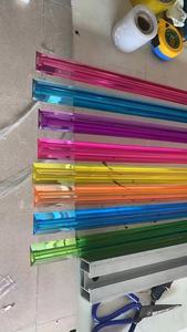 YOUYIZUO אקריליק פייברגלס מוט דובל ברור אקריליק כיכר מוט הברגה אקריליק מוטות 25Mm צבעוני מכירה לכל אחד - Product Image 6