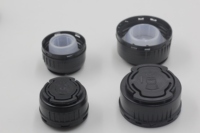 Échantillon gratuit de bouchons d'huile moteur en plastique avec couvercle de bec pour bouteille d'huile lubrifiante 4L 5L
