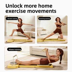 <span class=keywords><strong>Appareil</strong></span> d'exercice abdominal automatique PP avec roue abdominale <span class=keywords><strong>pour</strong></span> la maison, la salle de sport, l'entraînement en intérieur, la musculation et le fitness - Product Image 2
