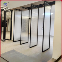 Cloison mobile réglable moderne en mélamine et aluminium, insonorisée, pliante, pour hôtel, école, restaurant