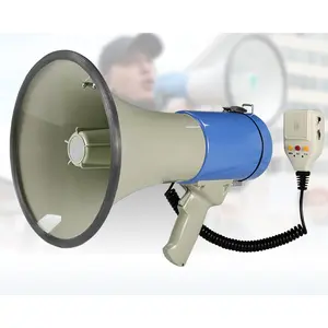 Wiederauf ladbarer Megaphon lautsprecher Leistungs starkes Handheld-Cheerleading-Kunststoff-Megaphon
