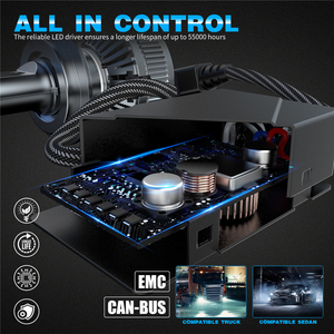 Đèn <span class=keywords><strong>Led</strong></span> Cho Ô Tô Công Suất Cao A9 150 Watt 40000 Lumen Cho Đèn Pha <span class=keywords><strong>Led</strong></span> H4 Luz Bombillas Faro H7 Bombillo Focos - Product Image 5