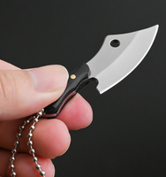 Couteau miniature à manche en bois noir, cadeaux promotionnels d'affaires, cadeau de pêche pour les pêcheurs