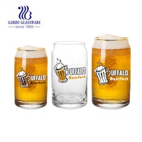 Usine Peut Forme Gobelet En Verre Soda Cola Tasse Impression Personnalisée Logo Bar Boire De La Bière Pilsner Pinte Sublimation Verre Tasse De Bière