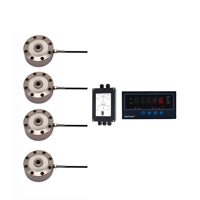 low price 1/2/3/5/10/20/50/100/200KN load cell sensor ,Pancake shape spoke load cell with compression and tension measurement