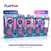 Playfun Wholesale Lucky Ferris Wheel Rotating Prize Game Coin Operated Gift Vending Machine for Mall Game Center Amusement Park