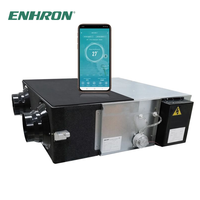 Système de ventilation d'air frais domestique E-VIPO ERV, récupérateur d'air, unité de ventilation à récupération de chaleur, ventilateur à récupération d'énergie