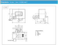 Transformador de Corriente de Efecto Hall 50A AS1V 50 H00 con Aislamiento Galvánico, Certificado EN50178 IEC61010-1