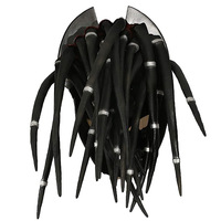 Masque d'horreur en latex Predator DIY pour Halloween, Noël, anniversaire, Pâques, fête costumée, bal, accessoires de performance