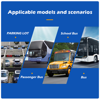 Boîte noire CCENTEN 8CH 4G GPS WIFI MDVR Moniteur de 10.1 pouces avec lecteur de carte à puce intelligent Télécommande pour camion, voiture, bus et camion