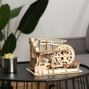 <span class=keywords><strong>Robotime</strong></span> <span class=keywords><strong>Rokr</strong></span> DIY Assembler Jouets Bois Artisanat LG502 Marble Run <span class=keywords><strong>3D</strong></span> Puzzles en Bois pour Dropshipping - Product Image 4
