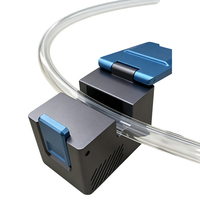 Sensor de Flujo Ultrasónico de Laboratorio, Bomba Peristáltica con Abrazadera para Tubos, Software USB, Medición de Líquidos Compacta para Investigación