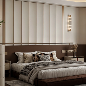 WPC Pola Gelombang Eco Wood Grilles Plafon Dinding Pelapis Dinding Latar Belakang Tembok Besar - Product Image 6