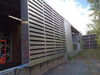 Volet en aluminium, volet acoustique, volet acoustique pour tour de refroidissement, salle de générateur