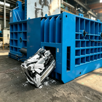 Presse à balles hydraulique horizontale personnalisable de 315 tonnes pour le recyclage des déchets de fer, d'aluminium et de cuivre