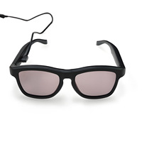 Nouvelles lunettes intelligentes GV-90 UV400 avec contrôle par bouton-poussoir, gradation intelligente, lecture de musique, traduction IA et appels Bluetooth