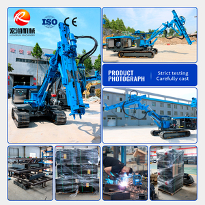 Thủy lực <span class=keywords><strong>Crawler</strong></span> DTH Giàn Khoan cho đá dốc ổn định và nền tảng hỗ trợ dự án - Product Image 2