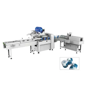 New Design Single Toilet Tissue Towel Paper Packing Machinery Roll Wrapping Machine