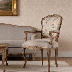 Ghế ăn bọc vải khung gỗ sồi hiện đại cao cấp, giá tốt nhất, bán chạy dành cho nhà hàng và phòng khách - Product Image 4