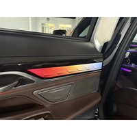 Kit de Actualización de Luz Ambiental para BMW Serie 7 G12 2016-2022, Panel de Cristal, Control desde la Pantalla Original, Requiere Codificación, Interior de Lujo