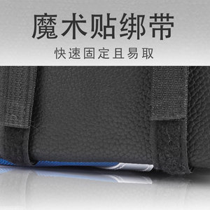 Bolsa impermeable para teléfono con pantalla táctil para montaje en manillar de bicicleta, azul, rojo, gris - Product Image 5