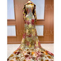 FAREASTEX Offre spéciale Velours de soie métallisé pour robe de mariée somalienne Dirac somalienne