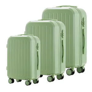 Malas por atacado Valise Sets 4 rodas Carry-On Trolley Bag ABS Bagagem Com Bolsas