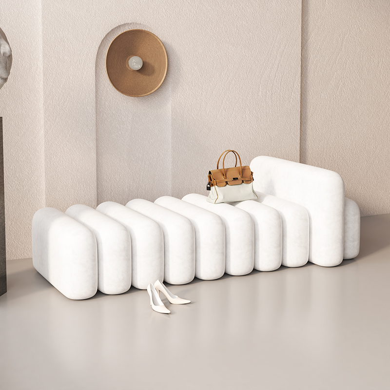 Blanco, 150*45*55 mm, reposabrazos alto en un lado