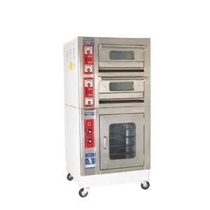 Thương Mại Mini Loại 2-Lớp 2-Tray Phun Sơn Điện Boong Lò Với <span class=keywords><strong>Proofer</strong></span> - Product Image 1