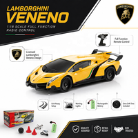 Voiture télécommandée de drift 1/18, série avec styles Lamborghini sous licence, pour les magasins de jouets RC et les acheteurs RC en gros sur le marché mondial