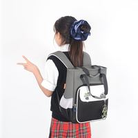 Sac à dos multifonctionnel convertible, imperméable, antivol, grande capacité, léger, en nylon, à motif géométrique, pour enfants, garçons, filles, étudiants