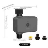 Smart Home Batería IOS Plástico Jardín Riego Válvula de agua Barra OLED para Tuya App Control Aspersor Temporizador Riego automático
