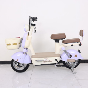 Mini-moto/Pocketbike à batterie plomb-acide 48V 351500W, vitesse maximale 25 km/h, 2 places, pour trajets urbains, avec phare à cils mignon - Product Image 3