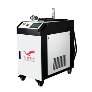 Most Popular Cleaner Rust Removal Metal Surface Parts Continuous CW Laser Cleaning Machine