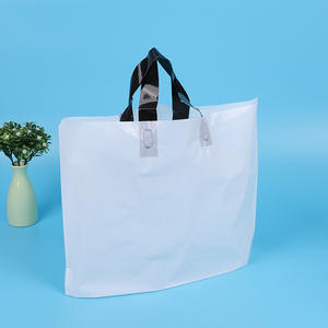 Sacs fourre-tout transparents OEM pour vêtements Grands sacs à provisions durables avec impression personnalisée pour sous-vêtements chaussures chaussettes - Product Image 3