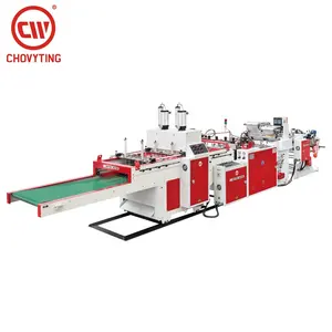 Tốc Độ Cao 200 Pcs/min Bio Khả Năng Phân Hủy Nhựa T-shirt Bag Making Machine