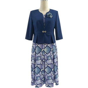Turkey <b>Women</b> Plus Size Spring Painted Office Clothes <b>Smart</b> Wear African 2-pieces Set New Arrivals Hot Sale - Product Image 3