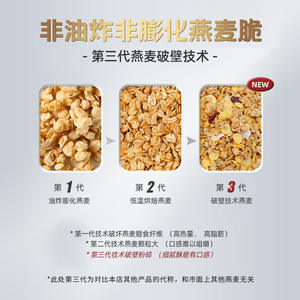 <span class=keywords><strong>Avena</strong></span> Tostada Crujiente Baja en Grasas Lista para Comer <span class=keywords><strong>de</strong></span> Sanchang Food, 328g, Reemplazo <span class=keywords><strong>de</strong></span> Comida para Adultos, Desayuno Instantáneo, Venta al por Mayor - Product Image 3