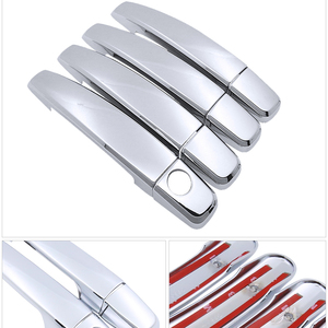 สำหรับ Opel Vauxhall <span class=keywords><strong>Mokka</strong></span> <span class=keywords><strong>X</strong></span> Encore ปี 2012 2013 2014 <span class=keywords><strong>2015</strong></span> 2016 2017 2018 2019 ฝาครอบมือจับประตูโครเมียม อุปกรณ์ตกแต่งรถยนต์ - Product Image 3