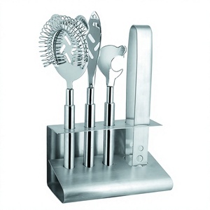 Artender-Juego de accesorios de color plateado, venta al por mayor - Product Image 1