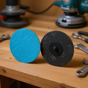 Disco de Lijado Fervi P60 80mm con Bloqueo Rápido, Zirconia de Alta Calidad - Product Image 3